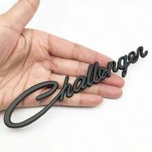 Challenger 英文字母汽車貼紙 金屬徽章貼花，適用於 Dodge Challenger Journey Charger Ram 1500 Caliber Caravan Avenger - A - 查看 13