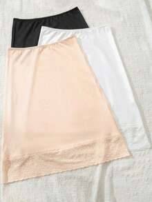 3/2/1pc Women's Lace Trim Waistband, Sports Skirt, Mini Skirt, Fitness Yoga Set, Bodycon Skirt, Dance Skirt - Multicolor - View 6