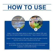 Fish Tank Water Clarifier, Cleans Fish Tank Stains And Sludge, Clears Water Quality, Controls Algae Growth - View 5