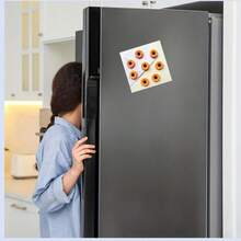 1/3/5/8/10/14/20pcs Fun Sunflower Shaped Resin Fridge Magnets, Perfect For Decorating Kitchen Refrigerator, Suitable For Kitchen, Living Room, Office And Bulletin Board, Also Can Be Used As Holiday Gift - Yellow - View 9