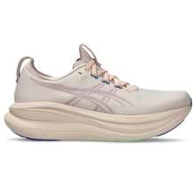ASICS GEL-NIMBUS 28 Atmungsaktive Leichte Low-Top Damen-Laufschuhe - Beige - Übersicht 2