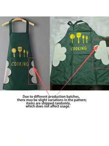 1 buah Celemek Tahan Air Poliester Tahan Lama, Celemek yang Dapat Disesuaikan, Penutup Celemek Dapur, Celemek Sekolah, Termasuk dalam Perlengkapan Dapur, Aksesori Dapur; Tali Leher dengan Saku, Unisex, Cocok untuk Memasak, Memanggang, Membakar, BBQ Luar Ruangan, Perjalanan RV, Berkemah, Cocok untuk Berbagai Liburan dan Musim Kembali ke Sekolah; Dapat Berfungsi sebagai Dekorasi Dapur, Cocok untuk Dekorasi Rumah Secara Keseluruhan, Juga Cocok untuk Dekorasi Kamar, Kelas, Perlengkapan Memasak Praktis di Rumah dan Asrama - MultiWarna - View 10