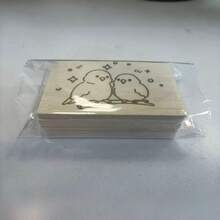 天然輕木鸚鵡啃咬玩具附金屬夾，互動式鳥籠吊掛玩具，適合情侶鳥、小葵花鸚鵡，木製撕碎娛樂玩具 - 查看 10