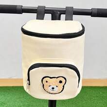 Stroller Hanging Bag, Portable Baby Diaper Bag, Multi-Function Baby Travel Storage Bag, Essential Newborn Baby Shower Gift - Bear - View 2