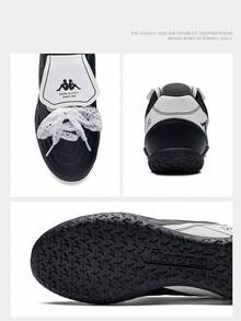 Kappa K79 Flap Design Training Shoes Unisex Thin Sole Retro Casual Racing Sneakers - Black - View 7
