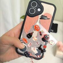 Ins Style Minimalist Decorative Stickers, Cute Black Cat Balloon Jelly Stickers, 3D Jelly Glue DIY Stickers For Planner, Phone Case, Scrapbook - Multiple Styles - View 4