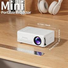 AOC Entry-Level Home Cinema Projector | 240P Native & 1080P Support | Simple Plug-And-Play Movie Projector For Cozy Bedroom & First-Time Viewing,No HDMI Cable Included - Video Projector - View 3