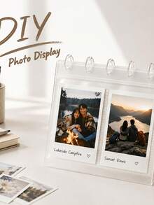 Multifunctional Photo Storage Album, 40-Page Loose-Leaf Pocket, Large Capacity Photo Storage Book, Suitable For Scrapbooking, Stamps, Stickers, Cards, Bills, Invoices, Notes, Collectibles, Illustration Book - 3-inch - 40pcs/20 Pages - View 3