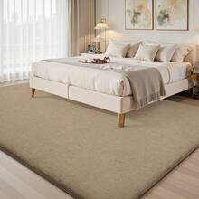 Sour Lemon Carpet Rugs Living Room Large 120 X 170, Rugs For Bedroom, Washable Area Rugs, Anti Slip Fluffy Rug Shaggy Large Grey Rug Carpets, Extra Large Rugs For Living Room BedRoom, Home Decor - Dark Khaki - View 7