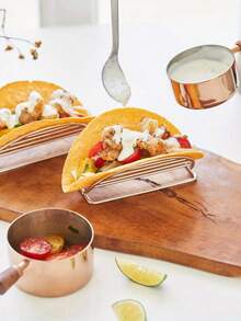 Stainless Steel Scone Tower Rack, Dining Cart, Tableware, Corn Tortilla Rack, Food Rack, Bread Rack, Egg Roll Rack - Multicolor - View 1