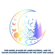 Moon Phases With Nature Scene Car Camper Caravan Windows Stickers Bumper Decals Vinyl Accessories - Moon and Nature - View 9