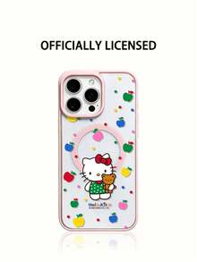Miniso 1件 Sanrio 磁吸充電手機殼，夏季時尚風格，節日禮物，盒裝，適用於 iPhone 17 17Air 17pro 17promax 11 12 13 14 15 16pro 16promax 14Plus 15Plus 16Plus 15promax 16pro 16promax XR - 粉紅色4 - 查看 1