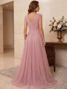 Grife Velasco Women Prom & Evening Dresses - 乾枯玫瑰色 - 查看 4