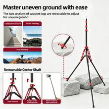 Ambitful GM09 Reverse Folding Light Stand, Portable Photography Tripod Stand, Suitable For LED Panel Lights, Flash, Softbox, Studio Photography - View 12