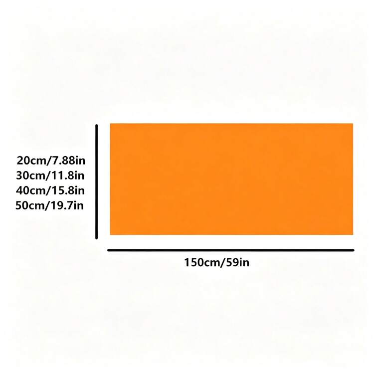 Leather Repair Tape, Faux Leather Repair Patches, Self-Adhesive Leather Repair Patches, Suitable For Sofas, Benches, Furniture, Car Seats, Leather Tear Repair Kit, Self-Adhesive Leather Refurbisher, Cuttable, Sofa Repair, Giving Your Furniture A Fres - Orange - View 3
