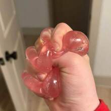 Nee Dohs Squishy Toy Ice Cube Sensory Stress Relief Cube, A Cute And Fun Squeezing Stress-Relieving Decorative Item. It Helps Relieve Anxiety And Enhance Concentration. It Is A Relaxation Tool Suitable For ADHD And Use At The Office Desk. - Multicolor - View 9
