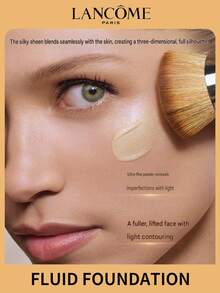 Lancôme 蘭蔻 Absolue 舒緩保濕液態粉底液 35ml #100 Ivoire-P，亮澤緞面妝效保濕液態粉底，含奢華玫瑰精華，長效持妝無瑕光澤面部彩妝，SPF20 PA+++，溫和滋養，適合乾性、中性與混合性肌膚 - 瓷 - 查看 3