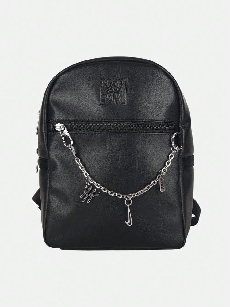 Nike Unisex NK HERITAGE MINI BACKPACK SWDC Backpack IH0731-010 - Black - View 1