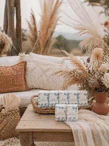 Soft Facial Tissue "Tears Of Happiness", Green Leaf Decoration, Suitable For Engagement, Wedding Banquet, Wedding Decoration, Wedding Accessories, Wedding Favors, Bride And Groom Wedding Supplies - Multicolor - View 10