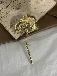 1件創意蝴蝶長胸針，復古昆蟲西裝領針，適合典禮與宴會胸花飾品，完美禮物選擇 - 金色1 - 查看 2
