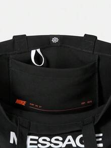 Nike Unisex NK HERITGE TOTE GFX YR MSG HRE Tote Bag Handbag IU4945-010 - White - View 3