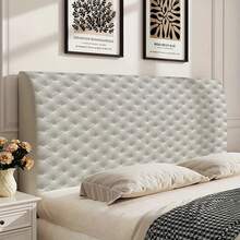 1Pc Headboard Cover, A Light Luxury Modern Minimalist 20D Printed Pattern Headboard Protector, Suitable For All Seasons, Compatible With Various Headboards, Perfect For A Cozy Bedroom Decoration - Multicolor - View 2