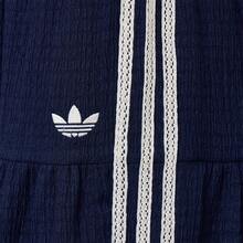 Adidas Trefoil Resort Skirt L Pleated Colorblock Casual Skirt - Blue - View 5