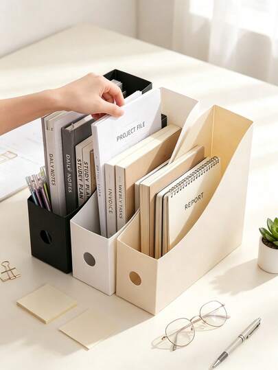 3/2/1 pièce Boîte de rangement de bureau minimaliste, organisateur de fichiers multifonctionnel, convient pour les fournitures de bureau, les accessoires de bureau, les accessoires de bureau, les fournitures scolaires, la décoration et les accessoires de bureau, la décoration de bureau, Halloween, les accessoires de bureau, la décoration de chambre, les fournitures de bureau pour femmes, la décoration de bureau, les cadeaux de Noël, la décoration de Noël