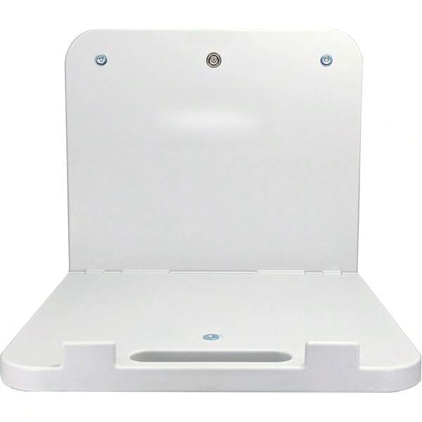 Magnetic Workstation Tray, Portable Folding Laptop Tablet Stand, Adjustable Steel Surface Mount Desk, Heavy Duty Polycarbonate Construction, Multi Position Job Site Shelf