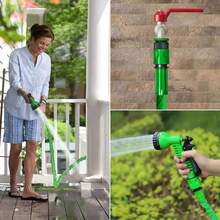200FT/175FT/150FT/125FT Expandable Garden Hose, Durable Waterproof Hose With Triple Expansion Function, Magic Garden Hose Equipped With Spray Gun And 7-Way Adjustable Nozzle - Black - View 6