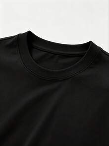 Men T-Shirts - 黑色 - 查看 5