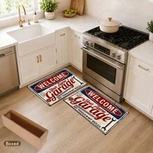 1pc Illustration Pattern Door Mat Kitchen Drain Mat Polyester Non-Slip Absorbent Quick-Dry Floor Mat Kitchen Sink Countertop Mat Home Living Room Bedroom Bathroom Decorative Mat Pet Mat Holiday Home Gift - Multicolor - View 7