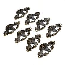 Antique Bronze 8pcs Wooden Jewelry Box Decorative Protector - Album Embellishment Scrapbook Corner Protection Guard Cover Brackets - Vintage Style - View 9