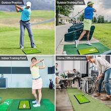 1pc Golf Training Mat, For Swing Detection, Ball Hitting, Golf Tracking Detection, Golf Swing Practice Mat - Multicolor - View 8