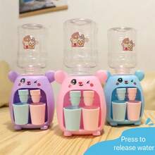 1 pieza Juguete mini de conejo de dibujos animados lindo, adecuado para niños, set de regalo, proporciona función de simulación, set de juguetes de cocina regalo - Multicolor - Ver 4