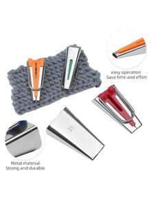3pcs/4pcs/5pcs Binding Maker DIY Hemming Tool For Handmade Sewing - A - View 4