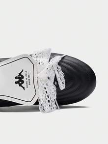 Kappa K79 Flap Design Training Shoes Unisex Thin Sole Retro Casual Racing Sneakers - Black - View 5