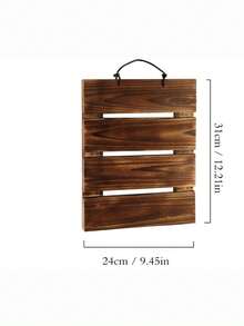 Deer Antler Fern Installation Board, Wooden Wall Flower Pot Hanging Plant Bracket Suitable For Vertical Plants, Orchids, Succulents (Rectangular) - Multicolor - View 10
