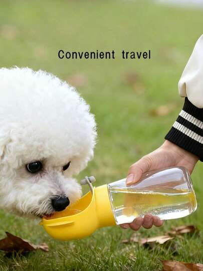 Dog Portable Water Bottle Leak-Proof No-Wet Mouth Large Capacity Travel Cup Pet Water Dispenser Pet Supplies