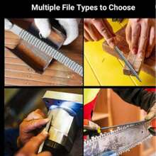 6pcs 140mm Mini Metal Needle File Set For Steel Needle Files Woodworking Carving Tools Hand File Tools - 6-piece Tool Set - View 6