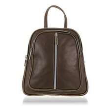 Dam Marciana Backpack Women.Authentic Leather Dollaro - 深棕色 - 查看 2