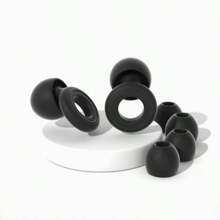 1 Pair Reusable Ultra Comfortable Noise-Canceling Earplugs, Includes 2 Pairs Of Replacement Ear Tips, Suitable For Sleep, Deep Focus, Travel, Noise Sensitivity, Hearing Protection - Multicolor - View 12