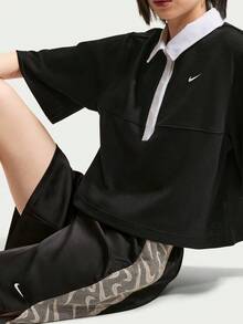 Nike Women's AS W NK CHILL WVN LACE SHORT Woven Shorts IM8386-010 - Black - View 3