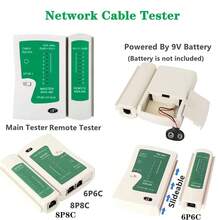 網路線壓接工具組，網路測試儀、剝線鉗、壓接工具、RJ45壓接鉗，電纜安裝與維修工具套裝 - 多款式 - 查看 4
