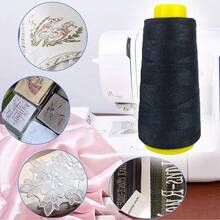 1/2pcs-Sewing Machine Thread Lock Stitch Line, Serger Thread Cones, All Purpose Polyester Thread Assorted Colors, Overlock Sewing Thread Spools For Sewing Machine Quilting Overlock Piecing And Drapery Machine - One Size Fits All - View 2