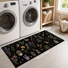 1pc Polyester Kitchen Drain Mat, Non-Slip Absorbent Quick-Dry Floor Mat, Kitchen Sink Countertop Mat, Home Door Mat, Living Room Bedroom Bathroom Decorative Mat, Pet Mat, Holiday Home Gift - Multicolor - View 12