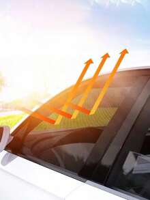 Tendina parasole universale per auto, tendina parasole per finestre anteriori e posteriori, tendina parasole con protezione UV, isolamento termico e anti-zanzare, tendina parasole in rete con protezione UV, tendina parasole riflettente, pellicola per finestre auto - Multicolore - Visualizzare 2