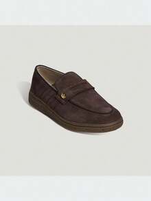 Adidas Originals Sepatu Olahraga Kasual Low-Top Unisex HANDBALL SPEZIAL LOAFER W LA8060 - Rust Brown - View 2