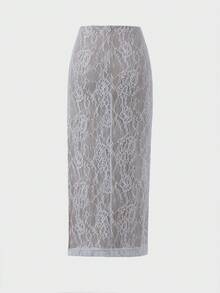 Elegantes lässiges charmantes romantisches Date Party Spitzenstoff Zweiteiler Set Damenbekleidung, elegantes Damen Set, Partykleider, Sommerurlaub Outfits, Urlaubsoutfits für Frauen - Weiss - Übersicht 10