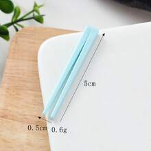 Colgante de cadena de cuentas con caja de comida rápida y palillos realistas, llavero creativo de caja bento con ensalada de frutas de uva, melocotón y maíz - Multicolor - Ver 11